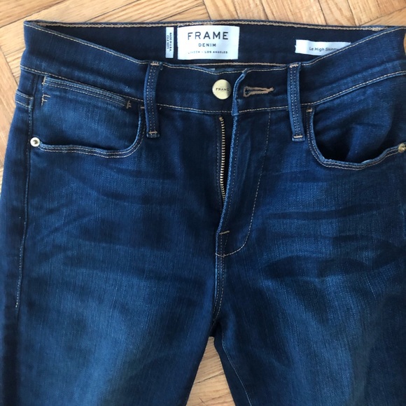 Frame denim le high skinny jeans - Picture 2 of 3
